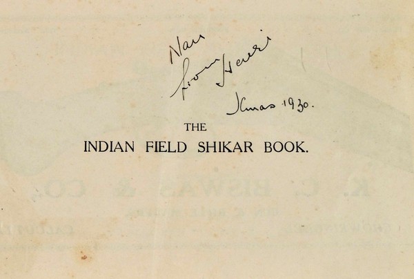The Indian Field Shikar Book
