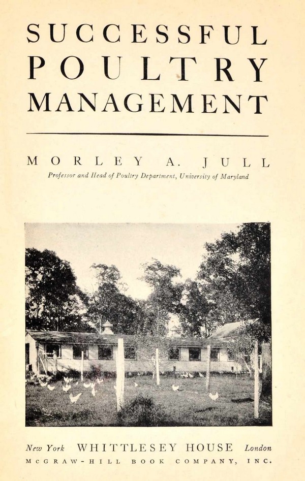 Successful Poultry Management