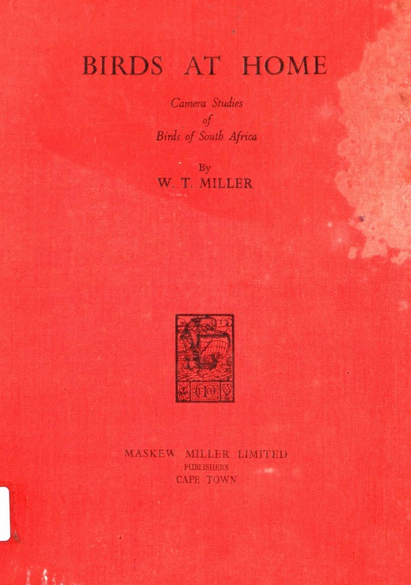 Birds at home: Camera studies of birds of south Africa