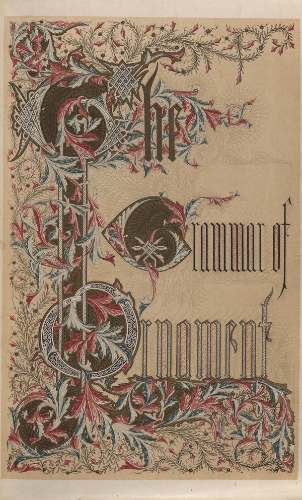The grammar of ornament
