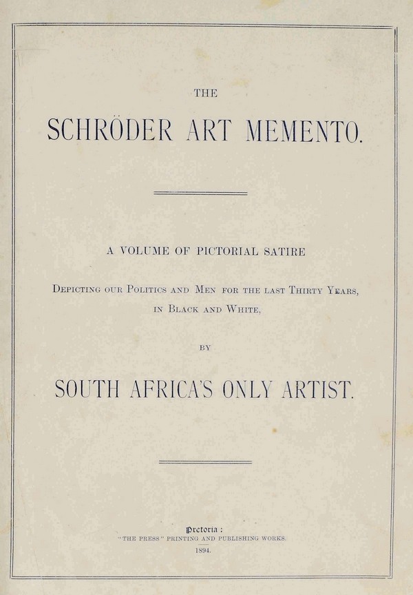 The Schroder Art Memento