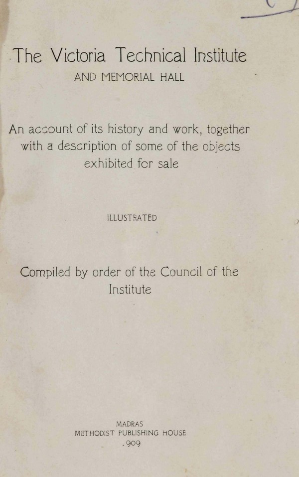 Victoria Technical Institute & Memorial Hall