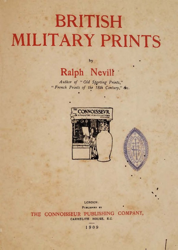 British Military Prints