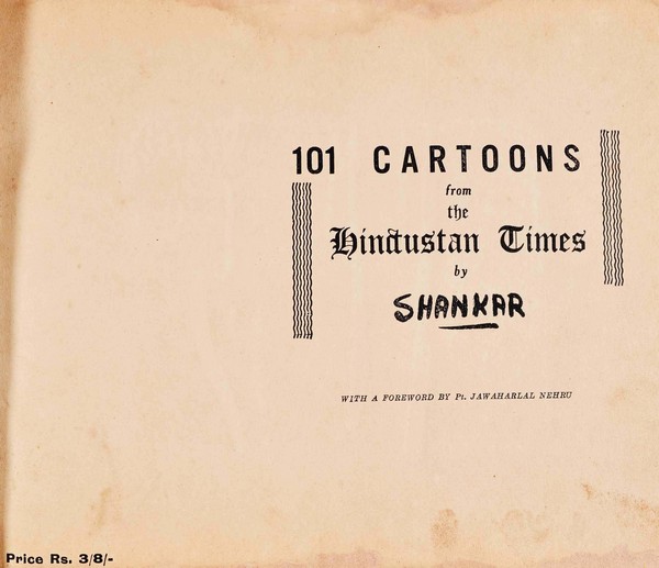 101 Cartoons from the Hindustan Times by Shankar