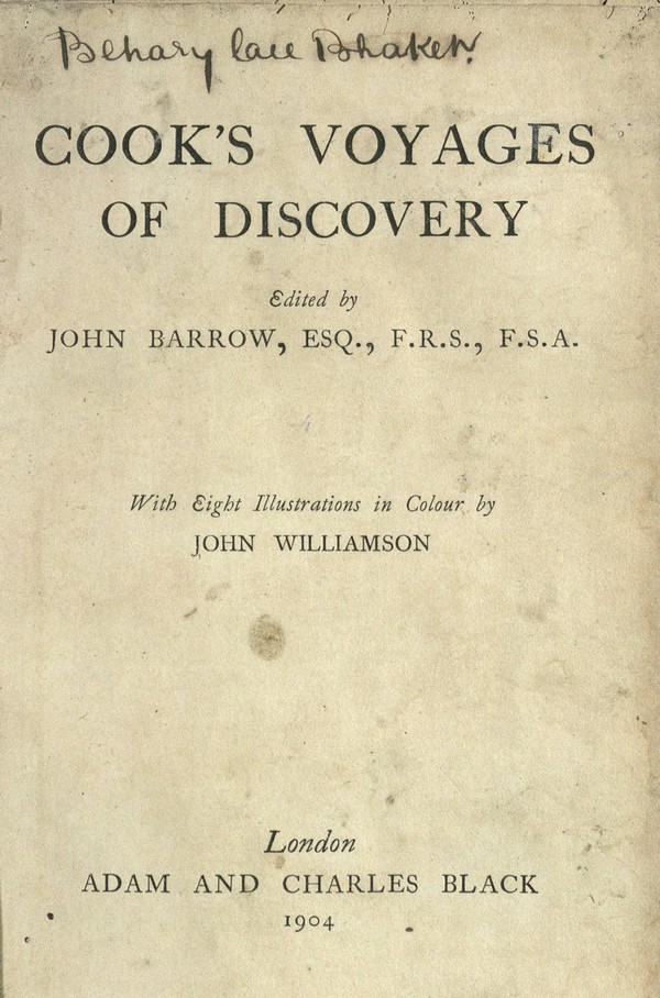 Cookk’s Voyages of Discovery