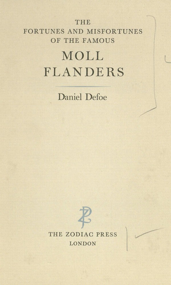 Moll Flanders