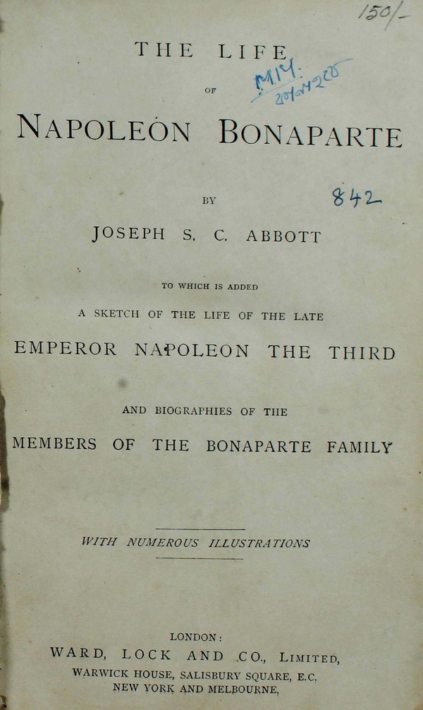 Life of Napoleon Bonaparte #