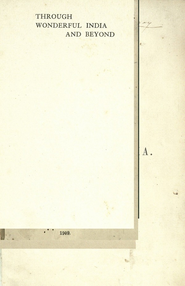 Through Wonderful India and beyond