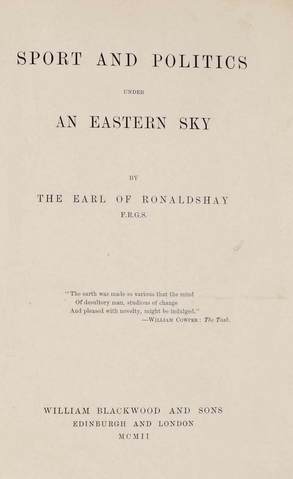 Sport and Politics under the Eastern Sky