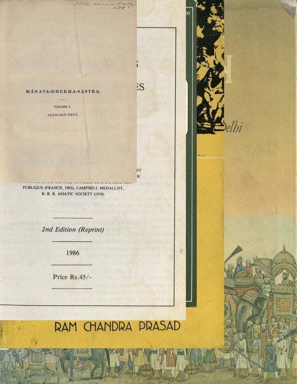 Manava Dharma Sastra: The Institutes of Manu. Vol. I