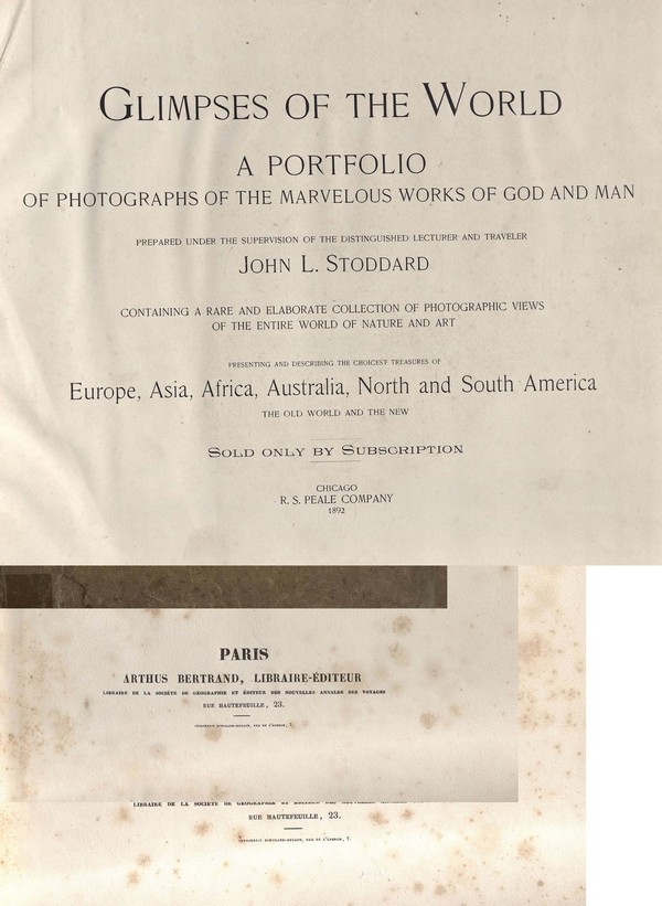 Glimpses of the world