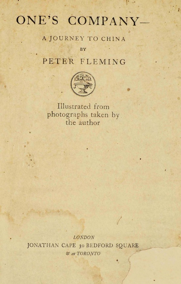 One’s company- A journey to china