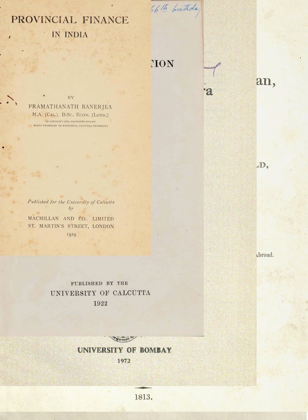 Provincial finance in India