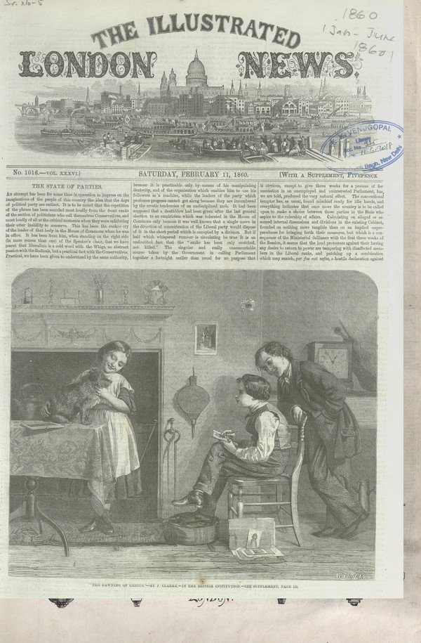 Illustrated London News (Feb-March) Vol. 36
