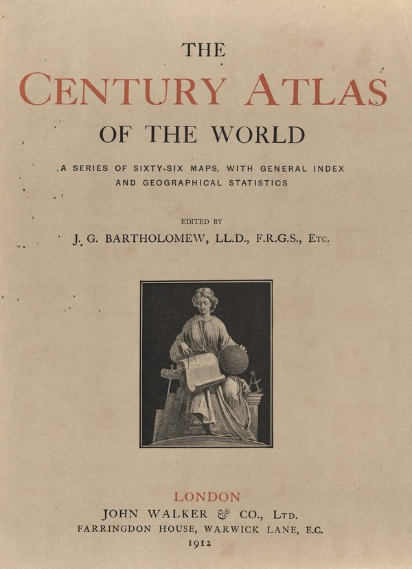 The Century atlas of the world