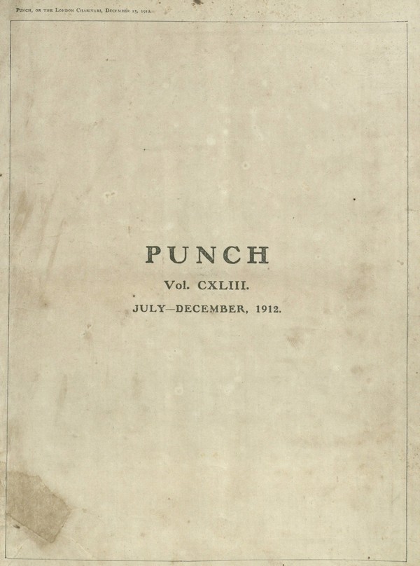Punch or the London Charivari