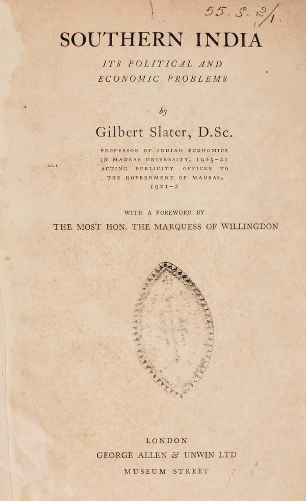 Southern India: It political and economic problems