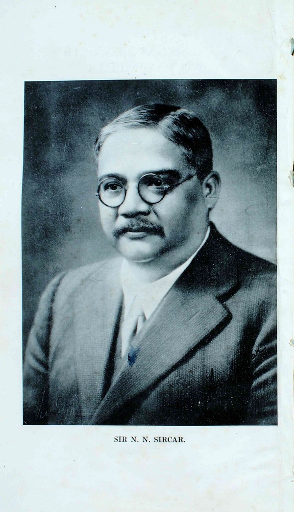 Sir N.N Sircar’s Speeches & Pamphlets. #