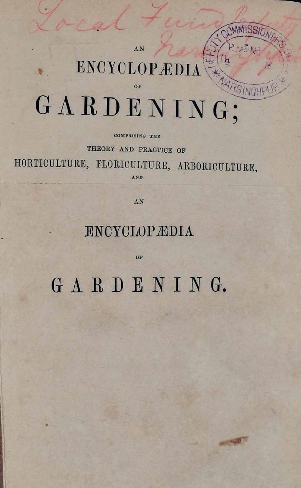 Encyclopedia of Gardening