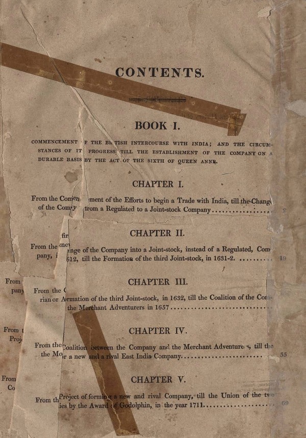History of British India- Book 1,2, 3(together)