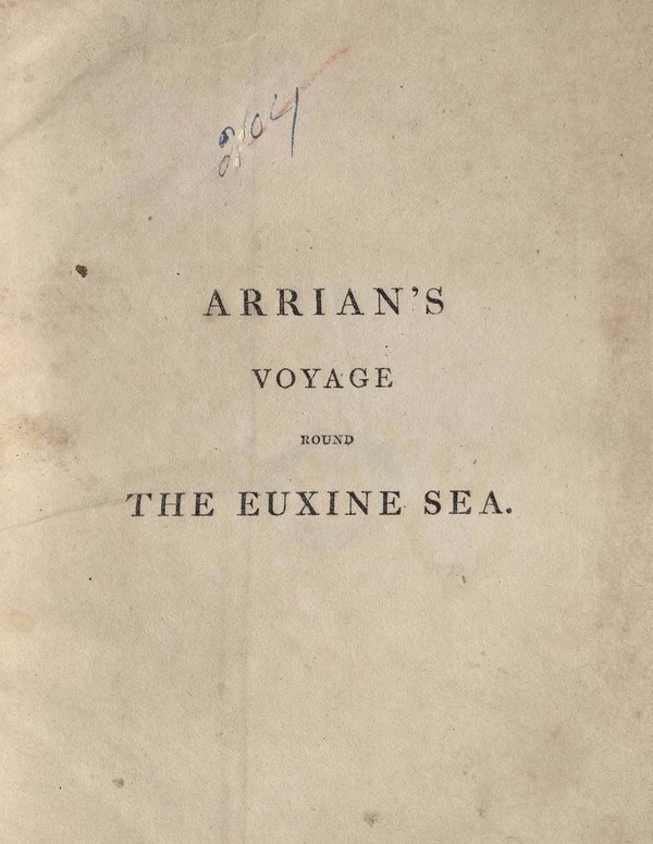 Arrians voyage round the Euxine sea