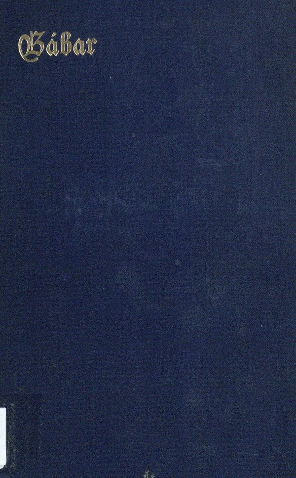 Rulers of India. Edited by Sir William Wilson Hunter: Babar