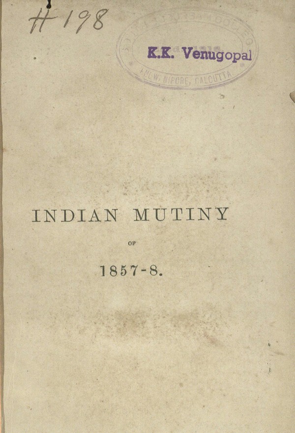 History of the Indian Mutiny of 1857-8; Volume IV