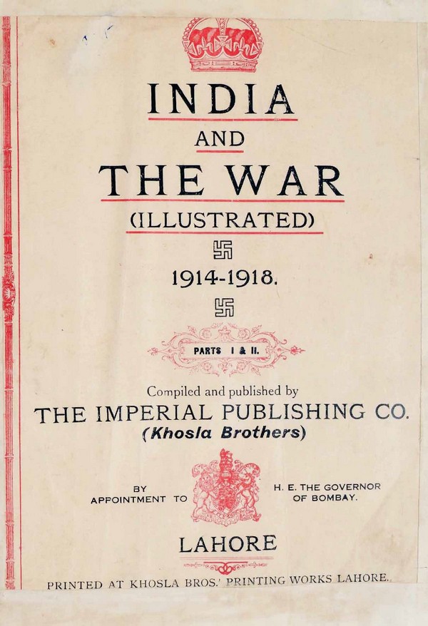India and the War (Illustrated) 1914-1918
