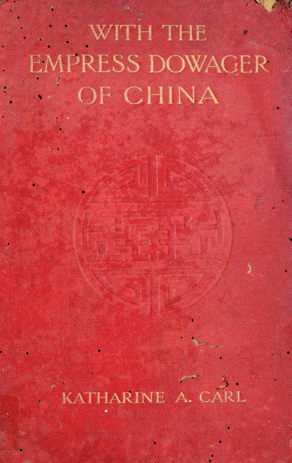 With the Empress Dowager of China