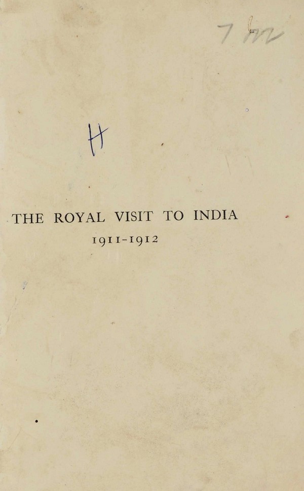 Narrative of the Visit to India