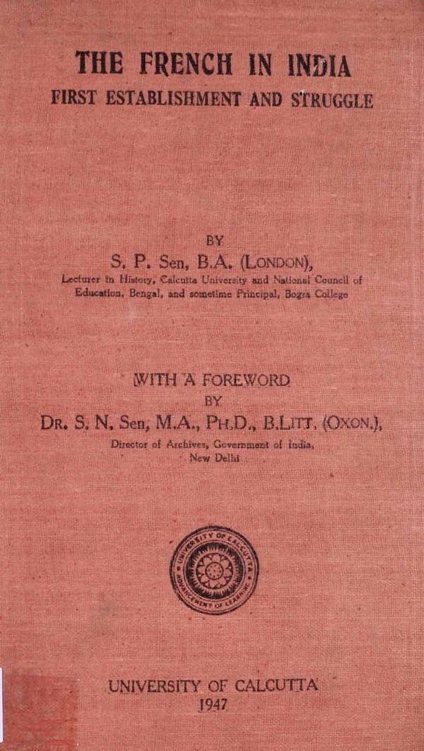 The French in India 1st establishment