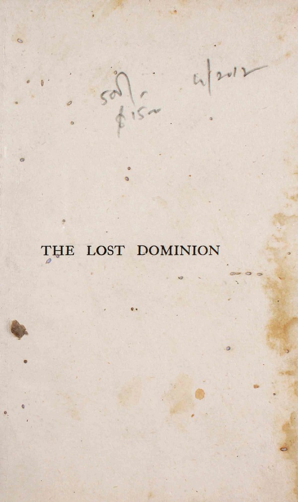 The Lost Dominion #