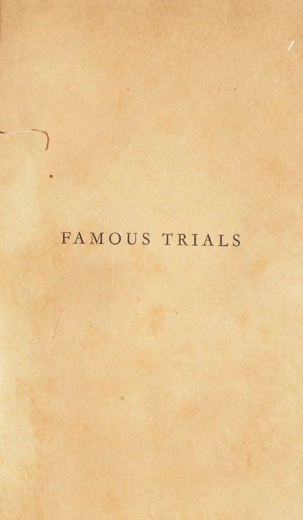 Famous Trials
