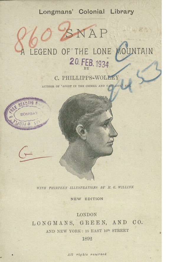 SNAP : A Legend of the Lone Mountain