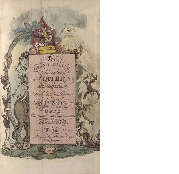 The Grand master, or, Adventures of Qui Hi? in Hindostan