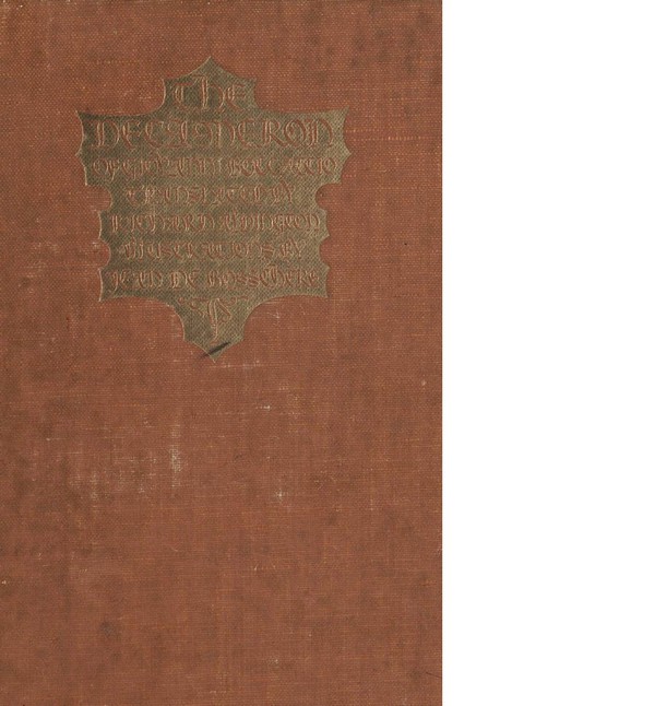 Decameron of Glovanni Boccaccio-Vol-1