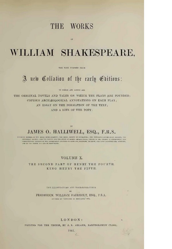 Works of William Shakespere