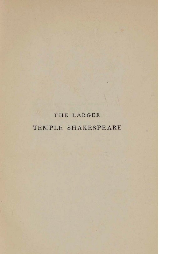 The Works of Shakespeare. Vol. 3:The Merchant of Veice as you likt it taming of the shrew alla well