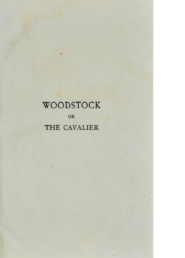 Woodstock or The Cavakier