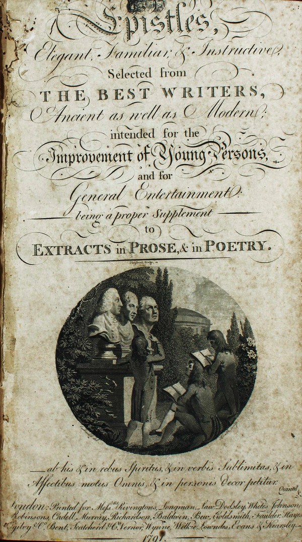 Best writers- Ancient as well as Modern intended for the improvement of young persons and for general entertainment being a proper supplement to extracts in prose and in poetry – I #