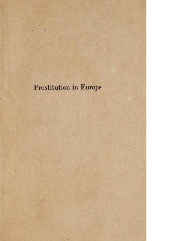 Prostitution in Europe