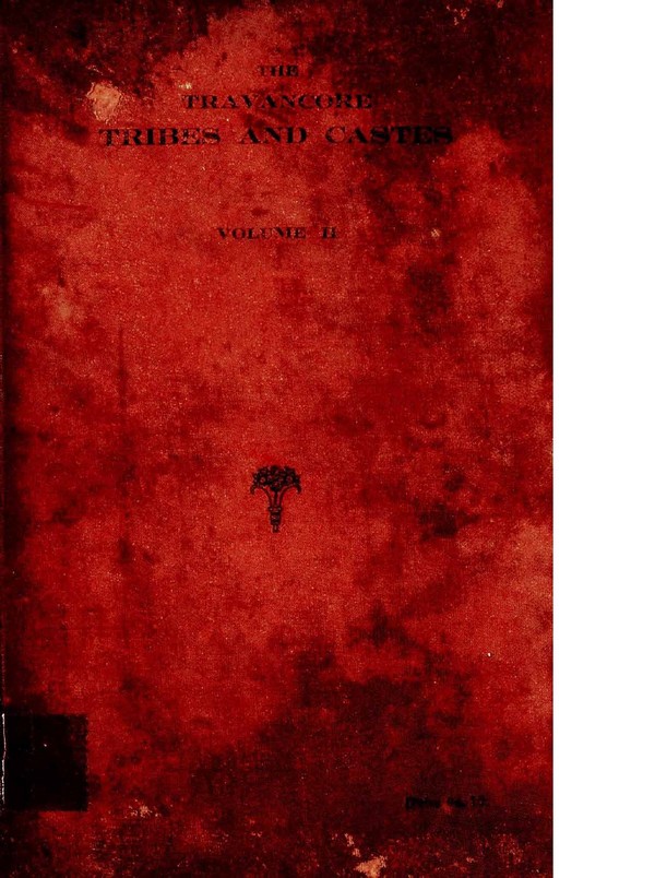 The Travencore Tribes and Castes