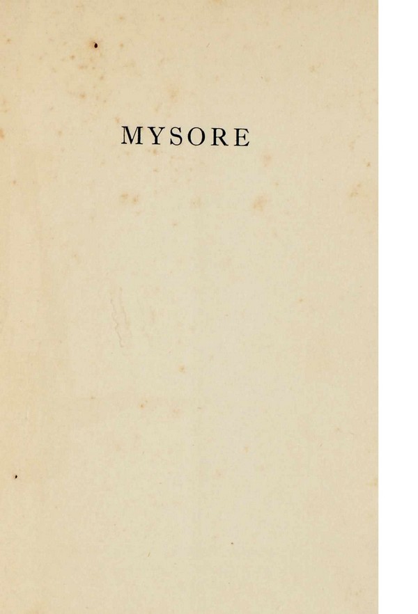 Mysore